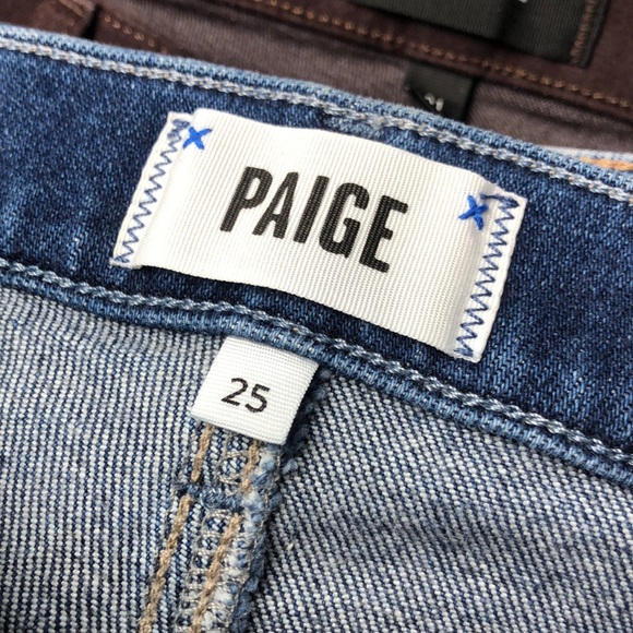Paige Cindy Maternity Jeans Elastic Gusset Stretchy Waist - Picture 6 of 11